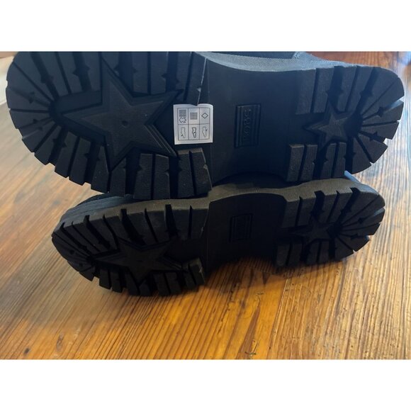 Skechers Bobs Broadies Hiker Boot - Memory Foam, Black, Size 6.5 US New With Tag - Picture 4 of 5